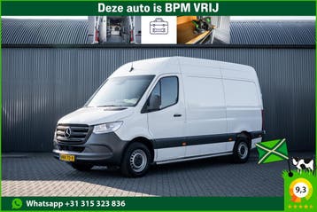 Zakelijke Lease |  Mercedes-Benz Sprinter 311 CDI RWD L2H2 |, Stof, Gebruikt, Wit, Mercedes-Benz