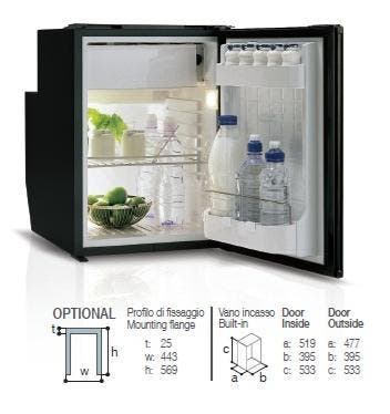 Vitrifrigo C51i Airlock Koelkast met interne compressor, Caravans en Kamperen, Camper-accessoires, Ophalen of Verzenden, Nieuw