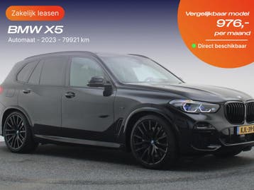 BMW X5 | Zakelijk Leasen vanaf 371,- p/mnd, Nieuw, Financial lease, Lease, X5