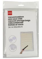 HEMA Vacuümzakken medium 85x50 - 3 stuks, Verzenden, Nieuw