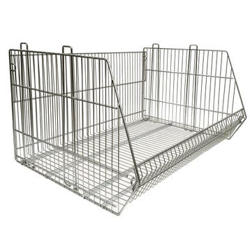 Draadmand, 960x700x500 mm, verzinkt staal, demontabel, nieuw, Zakelijke goederen, Kantoor en Winkelinrichting | Magazijn, Stelling en Opslag