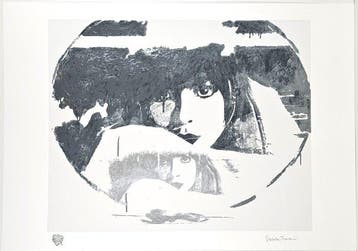 Giosetta Fioroni (1932) - Doppio Liberty Grey