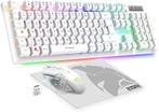 Gaming Toetsenbord AZERTY | Draadloos RGB | Retourdeal 40..., Computers en Software, Desktop Pc's, Onbekend, Minder dan 4 GB, Minder dan 2 Ghz