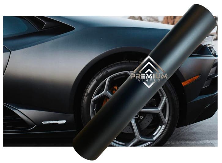 Kwaliteit mat zwart wrapfolie voor auto &amp; interieur, Auto diversen, Autostickers, Ophalen of Verzenden