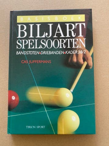 Biljart - Spelsoorten Techniek Bandstoten Driebanden 38/2, Verzenden, Zo goed als nieuw, Behendigheidssport