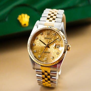 Rolex - Datejust Computer Diamond Dial Two Tone - 16233 -, Nieuw