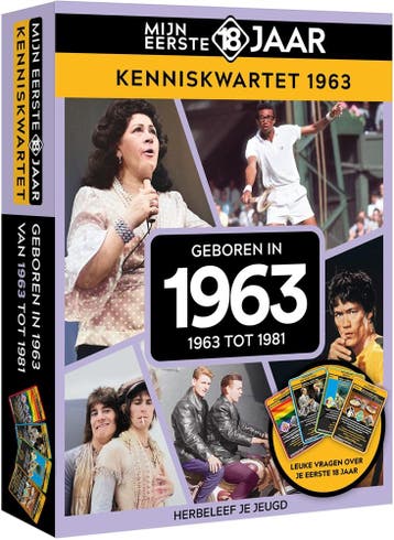 Mijn Eerste 18 Jaar Kenniskwartet 1963 | Tuckers Fun, Verzenden, Nieuw