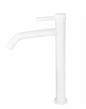 Differnz Hoge wastafelkraan - Mat Wit - H 30,6 cm, Ophalen of Verzenden, Nieuw, Bad