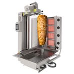 GGM Gastro | Gas Döner robot / Shoarmagrill - 4 branders - |, Verzenden