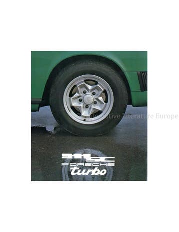 1977 PORSCHE 911 SC TURBO BROCHURE DUITS, Boeken, Nieuw, Porsche, Author