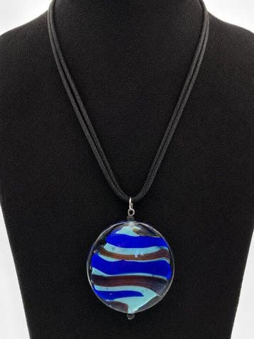 Murano-glas - Ketting met hanger - Murano-glas halsketting