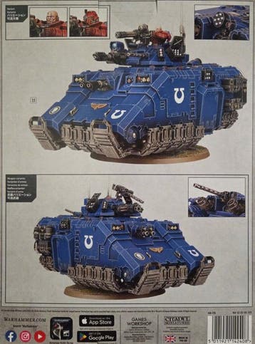 Warhammer 40.000 Space Marines Primaris Repulsor (Warhammer, Hobby en Vrije tijd, Wargaming, Ophalen of Verzenden, Nieuw