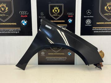 Peugeot 308 bj.2015 spatbord/voorscherm rechts voor zwart, Gebruikt, Voor, Peugeot, Spatbord