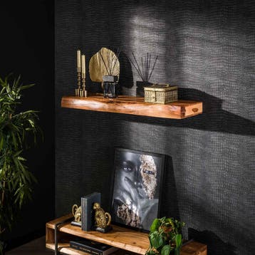 Wandplank Nola massief 100 cm, Huis en Inrichting, Woonaccessoires | Wandplanken en Boekenplanken, Verzenden, Nieuw