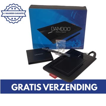 Wacom Bamboo Pen en Touch | Tekentablet | Wacom tekentablet, Computers en Software, Tekentablets, Verzenden, Multi-touch, Zo goed als nieuw