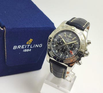 Breitling - Chronomat GMT Chronograph “Grey Dial” - Ref., Sieraden, Tassen en Uiterlijk, Horloges | Heren, Nieuw