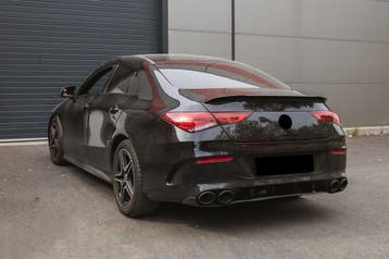 Spoiler voor Mercedes CLA-Klasse 2020-2025 | glans zwart