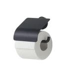 Tiger Urban toiletrolhouder met klep zwart, Verzenden