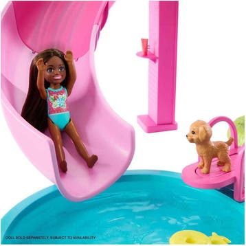 Barbie - Dream Pool Playset - Slide and Jacuzzi - Over 20 Ac, Verzamelen, Verzenden, Nieuw