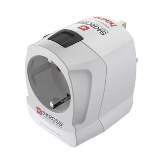 Wereldstekker met USB | Hama | Pro Light AC | Type C, E en F, Verzenden, Nieuw