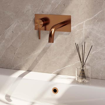 Brauer Copper Edition Inbouw Wastafelmengkraan met Gebogen, Ophalen of Verzenden, Nieuw