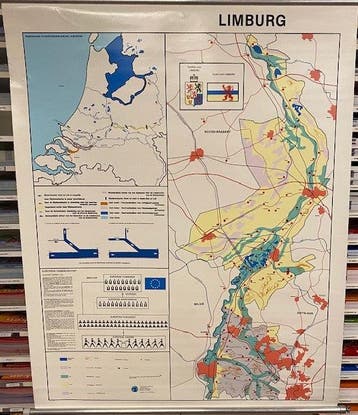 Klassikale kaart Limburg, Verzenden, Nieuw