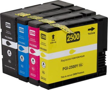 Huismerk Canon PGI-2500XL voordeelset, Verzenden, Nieuw, Huismerk
