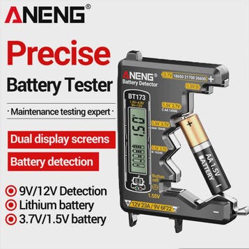 Universele Batterij Tester ANENG BT173 - Digitale Batterij D, Verzenden, Nieuw