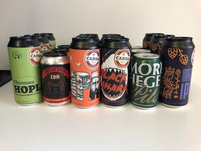 Camba Chiemsee, EBM, Moritz Fiege, - Diverse ales - zie, Verzamelen, Wijnen