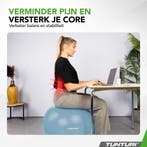 Tunturi Anti Burst Fitness bal met Pomp - Yoga bal 65 cm -, Sport en Fitness, Ophalen of Verzenden, Zo goed als nieuw
