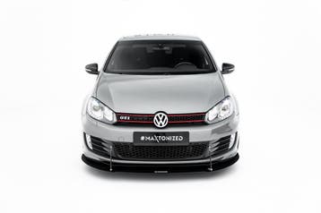 Maxton Voorspoiler / Splitter VW Golf MK6 GTI 35e, Verzenden