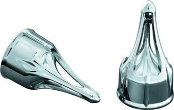 Kuryakyn Roman Axle Caps Chrome, Ophalen of Verzenden