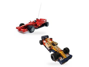 New Ray 1:24 - Model raceauto - Ferrari F2008 y Renault R28, Nieuw