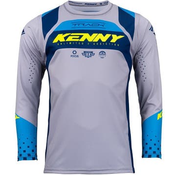 Kenny Track Focus MX shirt grijs - MAAT XXL, Verzenden, Nieuw met kaartje, Motorcrosskleding
