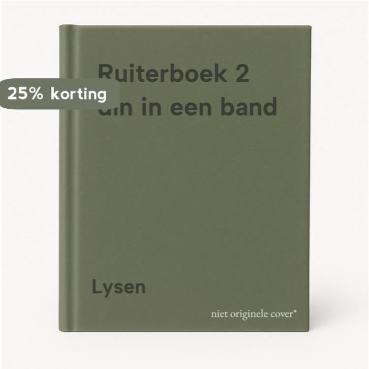 Ruiterboek 2 dln in een band 9789060842188 Lysen, Boeken, Hobby en Vrije tijd, Gelezen, Verzenden