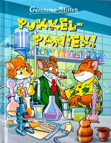 Geronimo Stilton - Pukkel Paniek - Geronimo Stilton, Verzenden, Zo goed als nieuw, Geronimo Stilton