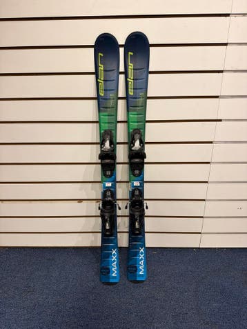 Elan Maxx Blue + EL 4.5 GW Binding - Kinderskis-120, Sport en Fitness, Overige merken, Gebruikt, Ophalen of Verzenden, Carve