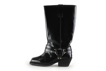 Sacha Biker boots in maat 38 Zwart, Kleding | Dames, Schoenen, Verzenden, Zwart, Overige typen, Zo goed als nieuw