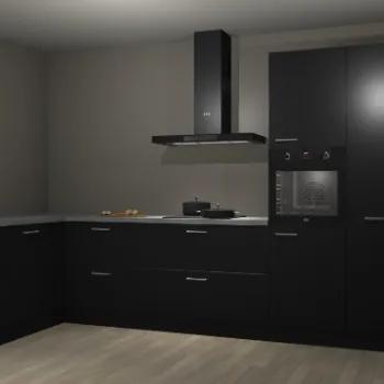 Zwarte keuken Nuuk 69050, Verzenden, Nieuw