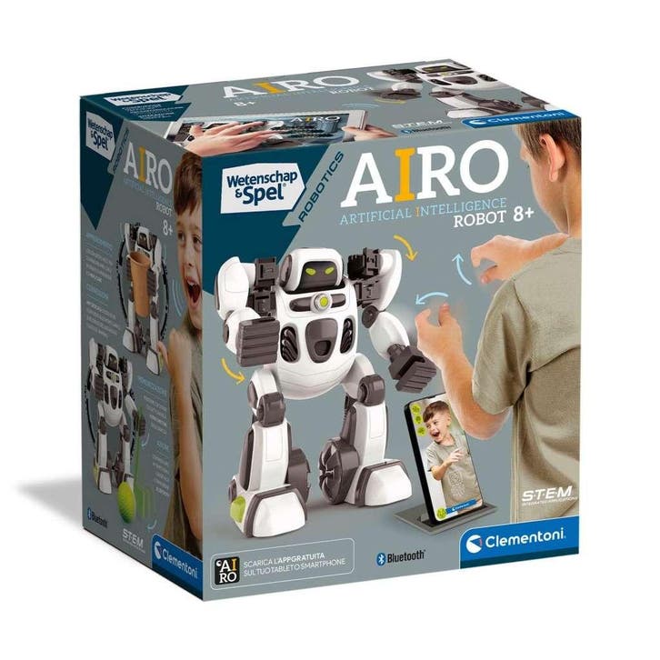 Clementoni Interactieve Robot AIRO (Speelgoed), Kinderen en Baby's, Speelgoed | Overig, Nieuw, Verzenden