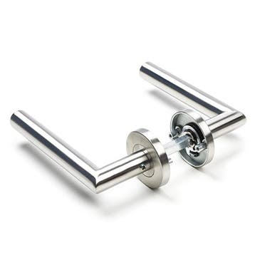 Deurbeslag | Deurklink | Intersteel (RVS), Verzenden, Nieuw