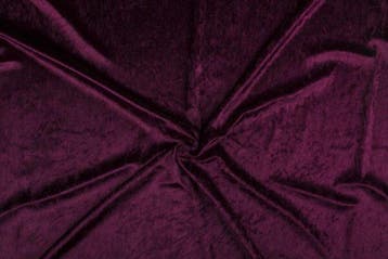 Velours stof – Donker bordeaux, Hobby en Vrije tijd, Stoffen en Lappen, 120 cm of meer, Ophalen of Verzenden, Polyester, Rood