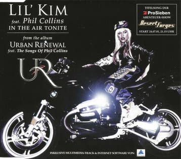 cd single - Lil Kim Feat. Phil Collins - In The Air Tonite, Verzenden, Zo goed als nieuw