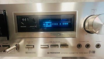 Pioneer - CT-F600 Audiocassette deck, Nieuw