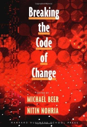 Breaking the Code of Change 9781578513314 Nitin Nohria, Verzenden, Gelezen, Nitin Nohria