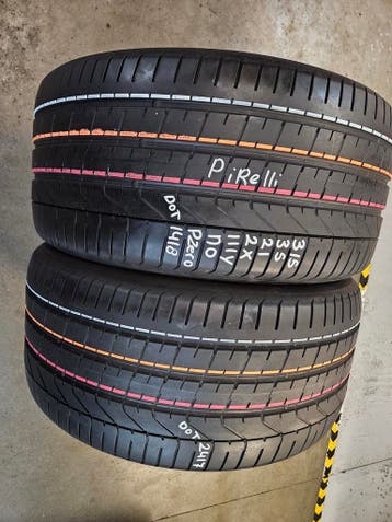 315/35/21 111Y PIRELLI PZERO NO 6,6MM PROFIEL, Ophalen, Gebruikt, 21 inch, Band(en)