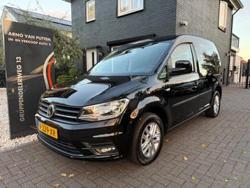 Volkswagen Caddy 2.0 TDI Highline Automaat Zeer netjes!, Automaat, Stof, Gebruikt, Euro 6