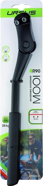 Ursus Verstelbare fietsstandaard - enkel - zwart - 24-28, Ophalen of Verzenden, Zo goed als nieuw, Onbekend