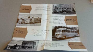 DAF Programma brochure uit 1952 in het Nederlands *Zeldzaam*, Boeken, Auto's | Folders en Tijdschriften, Verzenden, Gelezen