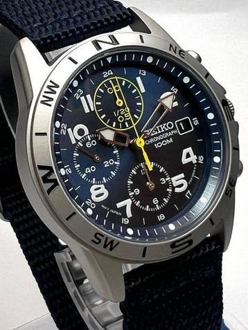 Seiko - Chronograph - Zonder minimumprijs - SND379P2